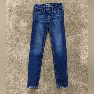 American Eagle Outfitters - women’s jeans - super stretch leggings - 0 regular